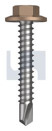 METAL SDS FLANGED HEX HEAD CL4 ST MET FLG HX:12-14X 35 thumbnail 2