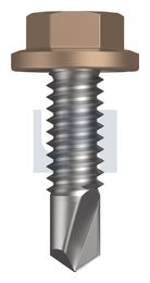 METAL SDS FLANGED HEX HEAD CL4 ST MET FLG HX:14-20X 22 thumbnail 2