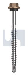 METAL SDS HEX HEAD + WASHER CL4 ST MET SEAL HX S:14-10X 75 thumbnail 2