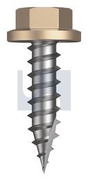 TYPE 17 FLANGED HEX HEAD CL4 ST T17 FLG HX:14-10X 30 thumbnail 2