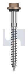 TYPE 17 HEX HEAD + WASHER CL4 ST T17 SEAL HX S:14-10X 65 thumbnail 2