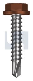 METAL SDS FLANGED HEX HEAD CL4 TE MET FLG HX:10-16X 25 thumbnail 2