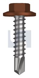 METAL SDS FLANGED HEX HEAD CL4 TE MET FLG HX:12-14X 25 thumbnail 2