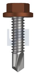 METAL SDS FLANGED HEX HEAD CL4 TE MET FLG HX:14-20X 25 thumbnail 2