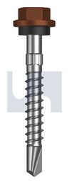 METAL SDS HEX HEAD + WASHER CL4 TE MET SEAL HX S:14-10X 50 thumbnail 2