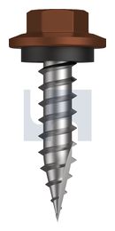 TYPE 17 HEX HEAD + WASHER CL4 TE T17 SEAL HX:12-11X 25 thumbnail 2