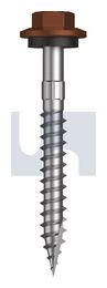 TYPE 17 HEX HEAD + WASHER CL4 TE T17 SEAL HX S:12-11X 50 thumbnail 2