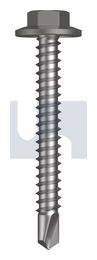 METAL SDS FLANGED HEX HEAD CL4 WA MET FLG HX:12-14X 45 thumbnail 2