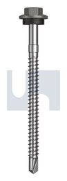 METAL SDS HEX HEAD + WASHER CL4 WA MET SEAL HX S:12-14X 75 thumbnail 2
