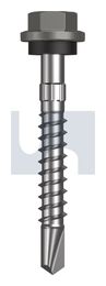 METAL SDS HEX HEAD + WASHER CL4 WA MET SEAL HX S:14-10X 50 thumbnail 2
