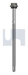 METAL SDS HEX HEAD + WASHER CL4 WA MET SEAL HX S:14-14X115 thumbnail 2