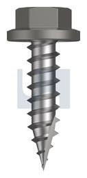 TYPE 17 FLANGED HEX HEAD CL4 WA T17 FLG HX:14-10X 30 thumbnail 2