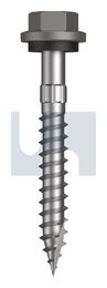 TYPE 17 HEX HEAD + WASHER CL4 WA T17 SEAL HX S:14-10X 50 thumbnail 2