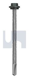s500 SDS HEX HEAD + WASHER CL4 WG S500 SEAL HX:12-24X 85 thumbnail 2