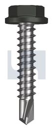 METAL SDS FLANGED HEX HEAD CL4 WG MET FLG HX:10-16X 25 thumbnail 2