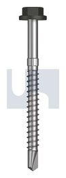 METAL SDS FLG HEX HEAD CL4 WG MET FLG HX S:14-10X 75 thumbnail 2