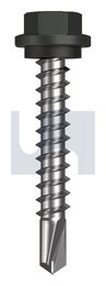 METAL SDS HEX HEAD + WASHER CL4 WG MET SEAL HX:14-10X 42 thumbnail 2