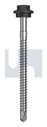 METAL SDS HEX HEAD + WASHER CL4 WG MET SEAL HX S:12-14X 75 thumbnail 2