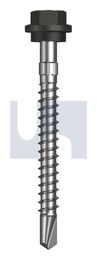 METAL SDS HEX HEAD + WASHER CL4 WG MET SEAL HX S:14-10X 65 thumbnail 2