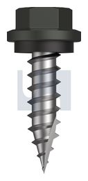 TYPE 17 HEX HEAD + WASHER CL4 WG T17 SEAL HX:14-10X 25 thumbnail 2