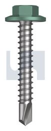 METAL SDS FLANGED HEX HEAD CL3 WI MET FLG HX:12-14X 35 thumbnail 2