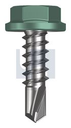 METAL SDS FLANGED HEX HEAD CL4 WI MET FLG HX:10-16X 16 thumbnail 2