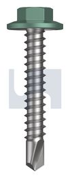 METAL SDS FLANGED HEX HEAD CL4 WI MET FLG HX:12-14X 35 thumbnail 2