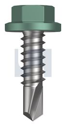 METAL SDS FLANGED HEX HEAD CL4 WI MET FLG HX:14-14X 22 thumbnail 2