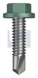 METAL SDS FLANGED HEX HEAD CL4 WI MET FLG HX:14-20X 25 thumbnail 2