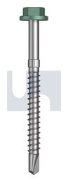 METAL SDS FLG HEX HEAD CL4 WI MET FLG HX S:14-10X 75 thumbnail 2