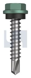 METAL SDS HEX HEAD + WASHER CL4 WI MET SEAL HX:10-16X 25 thumbnail 2