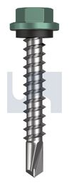 METAL SDS HEX HEAD + WASHER CL4 WI MET SEAL HX:14-10X 42 thumbnail 2