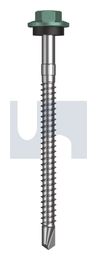 METAL SDS HEX HEAD + WASHER CL4 WI MET SEAL HX S:12-14X 75 thumbnail 2