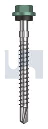 METAL SDS HEX HEAD + WASHER CL4 WI MET SEAL HX S:14-10X 65 thumbnail 2