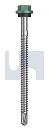 METAL SDS HEX HEAD + WASHER CL4 WI MET SEAL HX S:14-14X 90 thumbnail 2