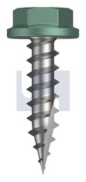 TYPE 17 FLANGED HEX HEAD CL4 WI T17 FLG HX:10-12X 20 thumbnail 2