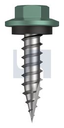 TYPE 17 HEX HEAD + WASHER CL4 WI T17 SEAL HX:12-11X 25 thumbnail 2