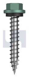 TYPE 17 HEX HEAD + WASHER CL4 WI T17 SEAL HX:14-10X 40 thumbnail 2