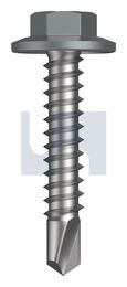 METAL SDS FLANGED HEX HEAD CL4 WN MET FLG HX:12-14X 30 thumbnail 2