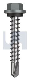 METAL SDS HEX HEAD + WASHER CL4 WN MET SEAL HX:14-10X 42 thumbnail 2