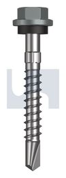 METAL SDS HEX HEAD + WASHER CL4 WN MET SEAL HX S:14-10X 50 thumbnail 2