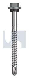 METAL SDS HEX HEAD + WASHER CL4 WN MET SEAL HX S:14-10X 75 thumbnail 2