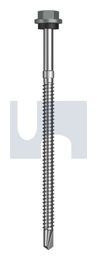 METAL SDS HEX HEAD + WASHER CL4 WN MET SEAL HX S:14-14X115 thumbnail 2