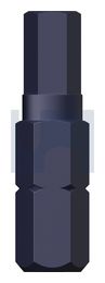 INSERT HEX DRIVE INSERT BIT SLV: HX5 X 25 thumbnail 2