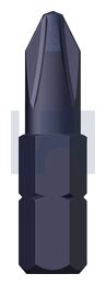 INSERT PHILLIPS DRIVE INSERT BIT SLV: PH2 X 25 thumbnail 2