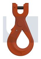 SAFETY HOOK WITH CLEVIS GR100 CLEVIS SAFETY HOOK: 13MM thumbnail 2