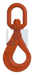 SAFETY HOOK WITH SWIVEL GR100 SWIVEL SAFETY HOOK: 13MM thumbnail 2