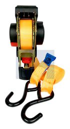RATCHET TIE RETRACTABLE S HOOK RATCHET RETRACT HK: 25 X 3.5M thumbnail 2