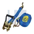 RATCHET TIE DOWN HOOK / KEEPER RATCHET TD PE H/K: 35 X 6M thumbnail 2