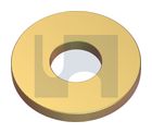 FLAT RND SAMPSON WASHER- THICK ZYP THICK SAMPSON WASHER: 3/8 thumbnail 2